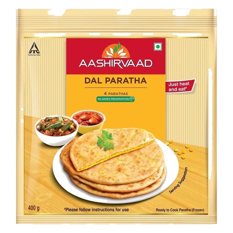 Aashirvaad Dal Paratha pack