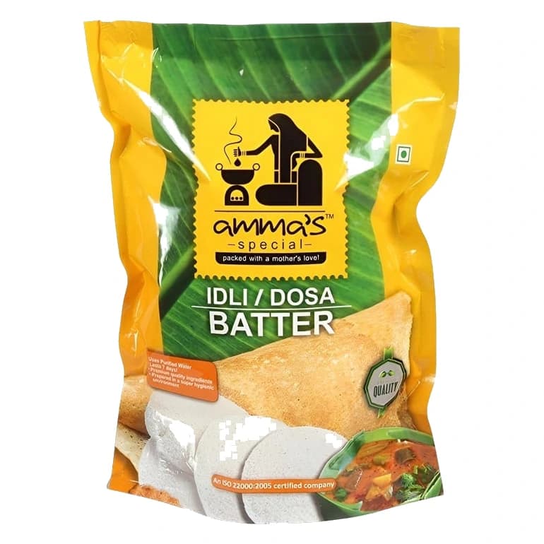Amma's Special Dosa Idli Batter 1 kg pack, front view