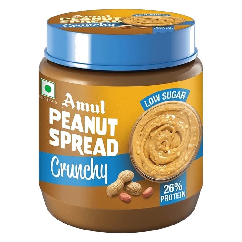 Amul Crunchy Peanut Spread jar