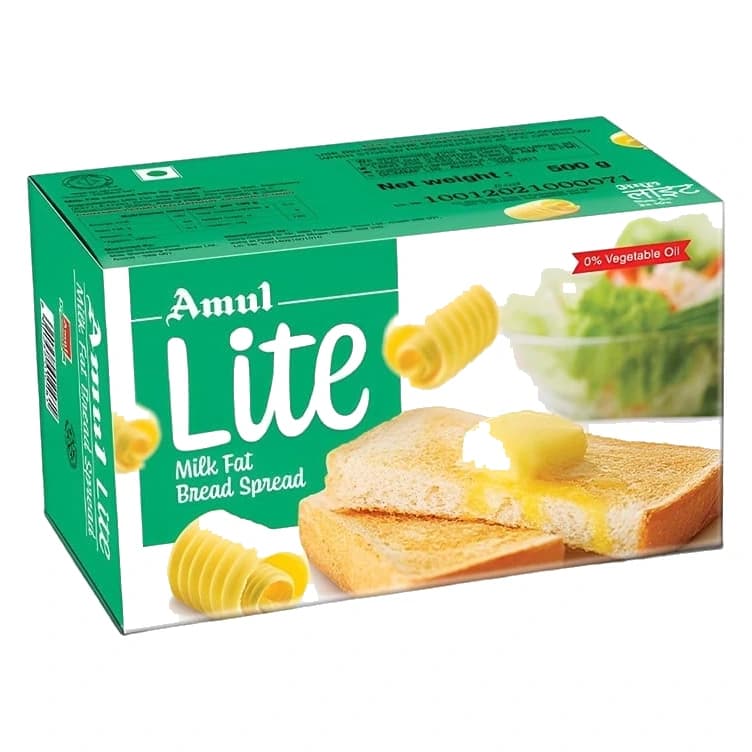Amul Lite Milk Fat Spread tub