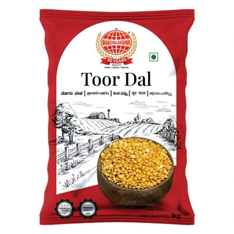 Bhagyalakshmi Toor Dal pack