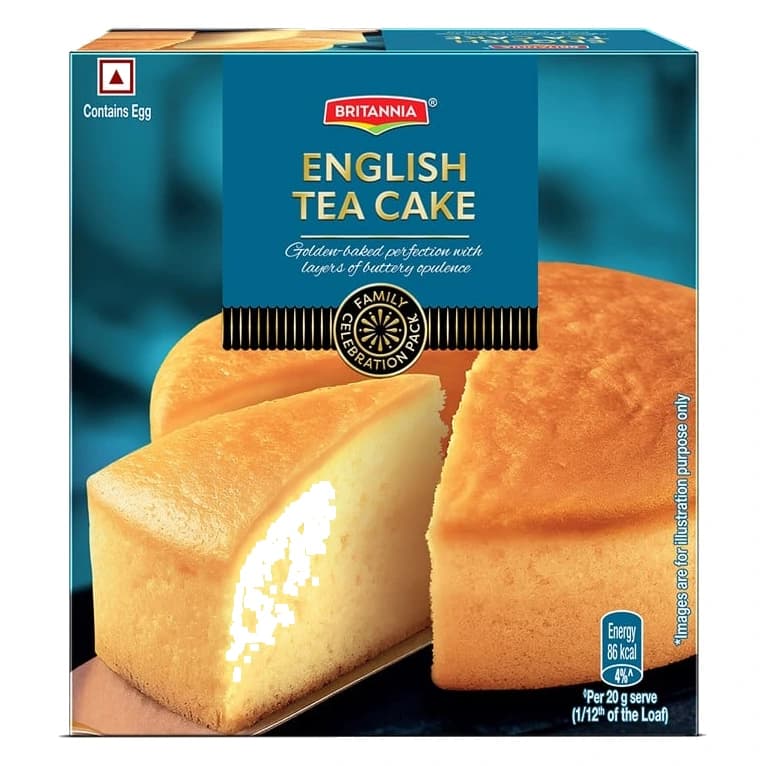 Britannia English Tea Cake pack