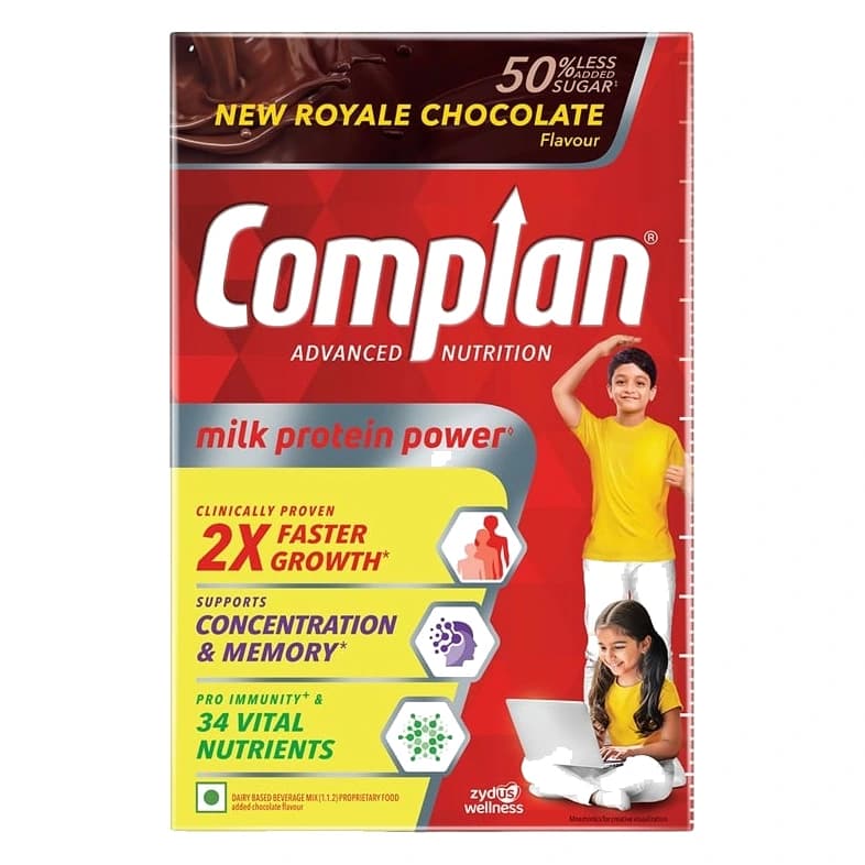 Complan Kids Royale Chocolate Nutrition Drink Mix pack