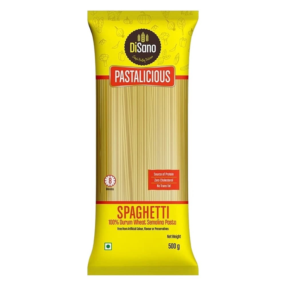Disano Spaghetti Pasta pack, front view
