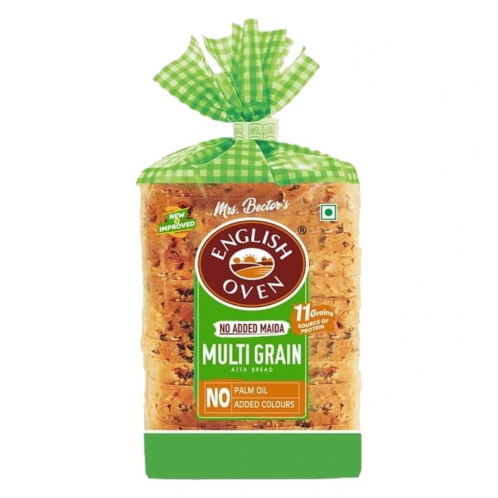 English Oven Zero Maida Multigrain Bread loaf