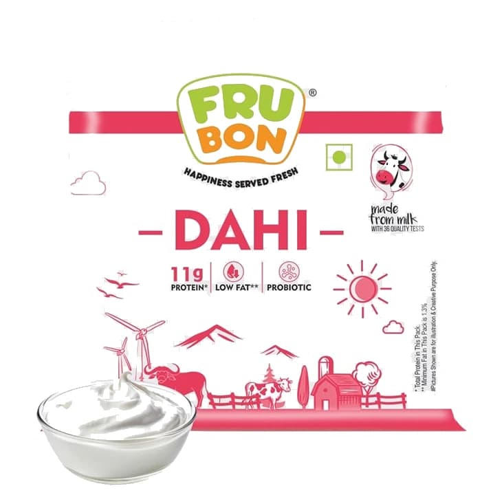FruBon 11g High Protein Curd pack, front view