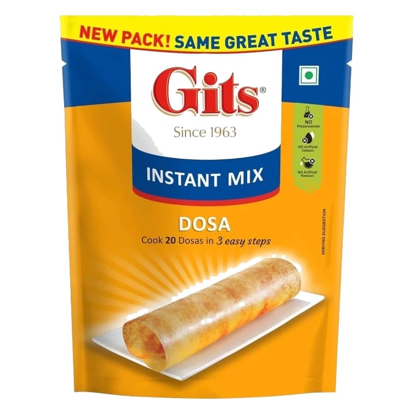 Gits Dosa Breakfast Mix pack, front view