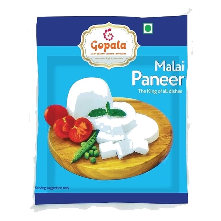 Gopala Fresh Malai Paneer pack, front view