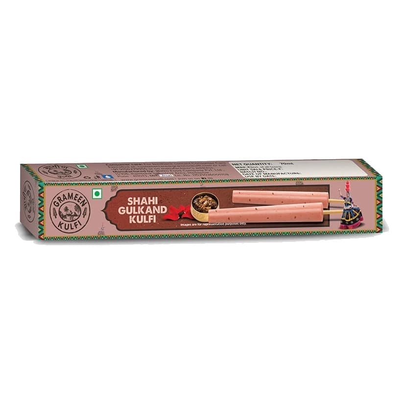 Grameen Shahi Gulkand Kulfi Stick pack