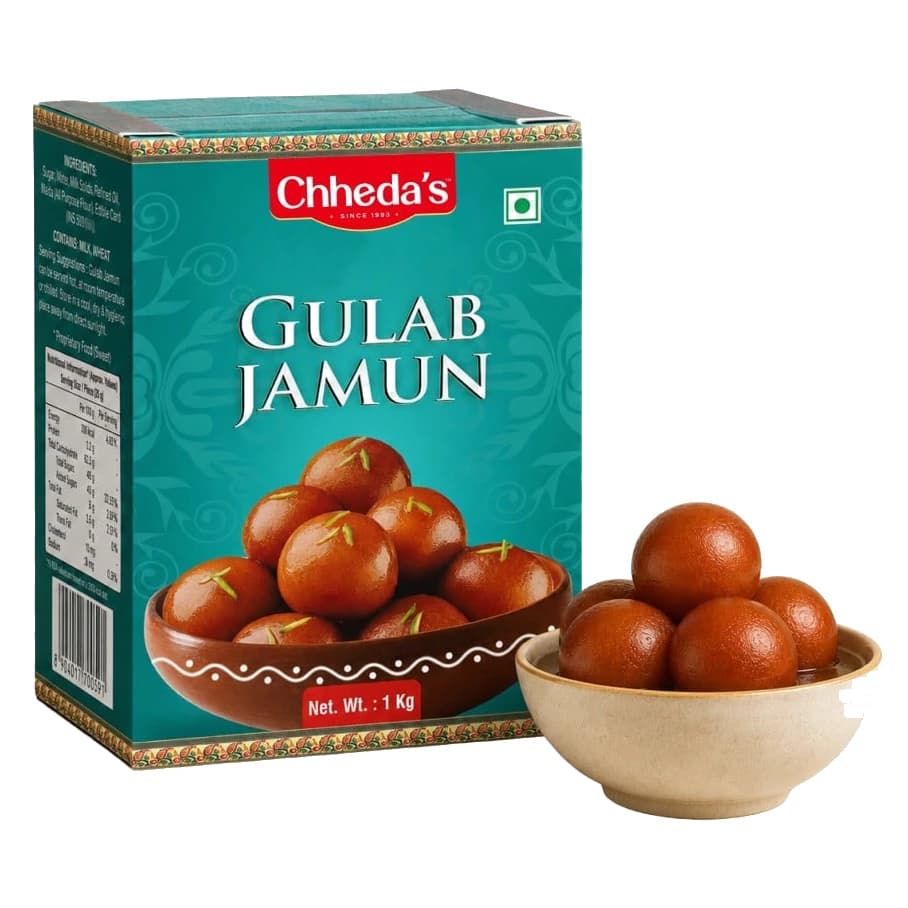 Gulab Jamun by Chheda's ingredients and nutrition label