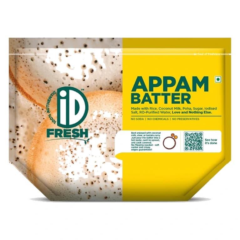 iD Fresh Appam Batter pack, front view