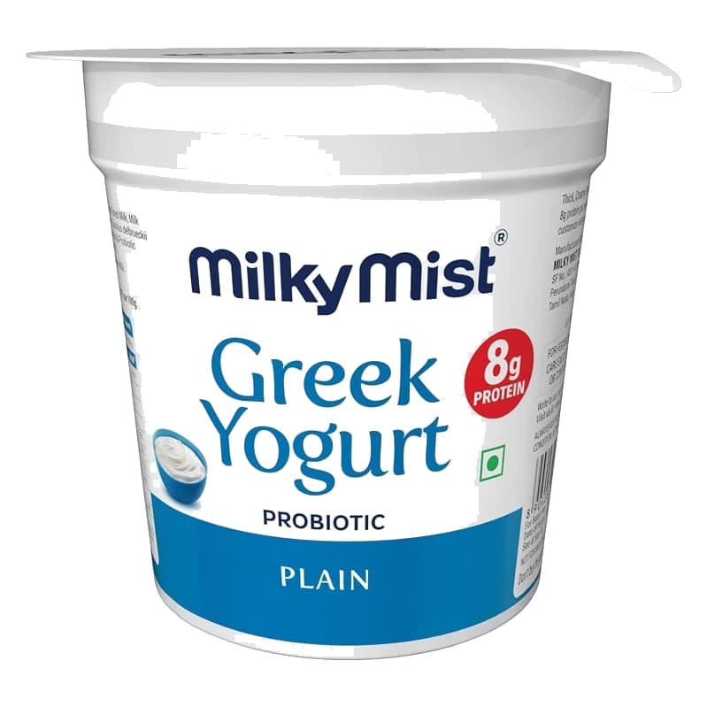 Milky Mist Plain Greek Yogurt cup