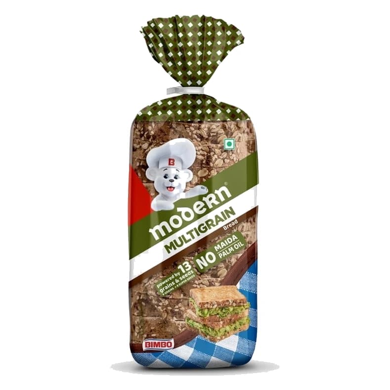 Modern Multigrain Bread loaf