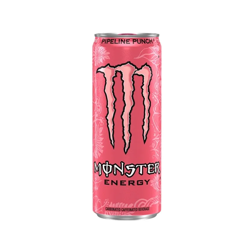 Monster Pipeline Punch can, front view