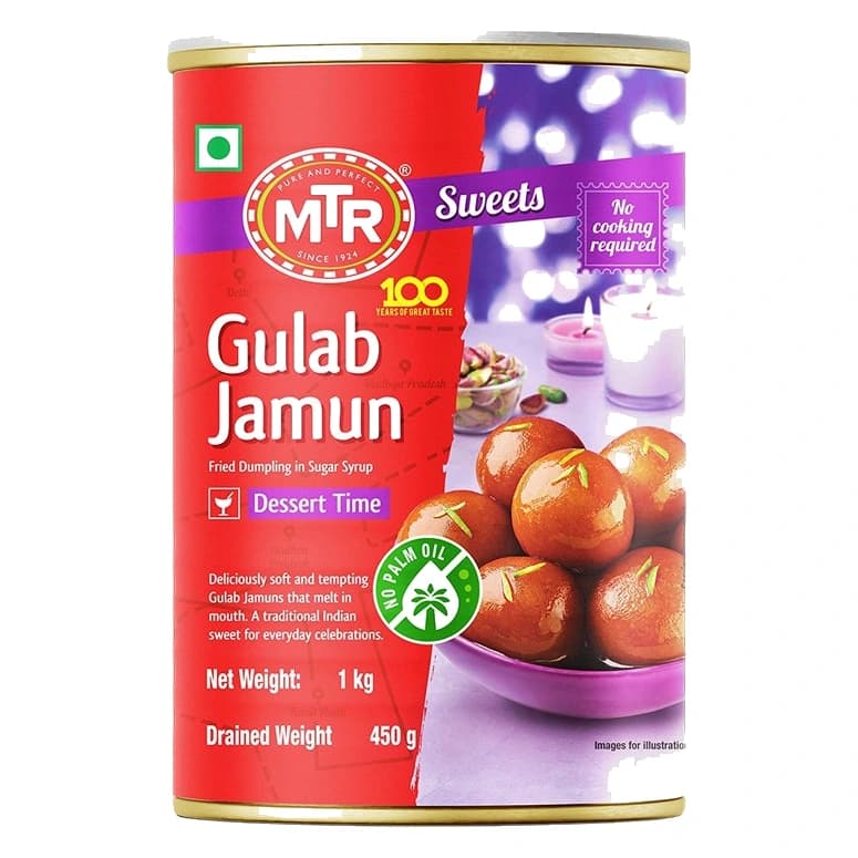 MTR Gulab Jamun can