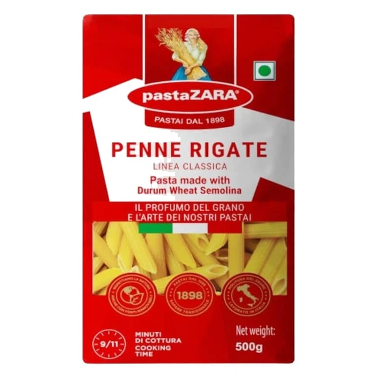 pastaZara Penne Rigate pasta pack
