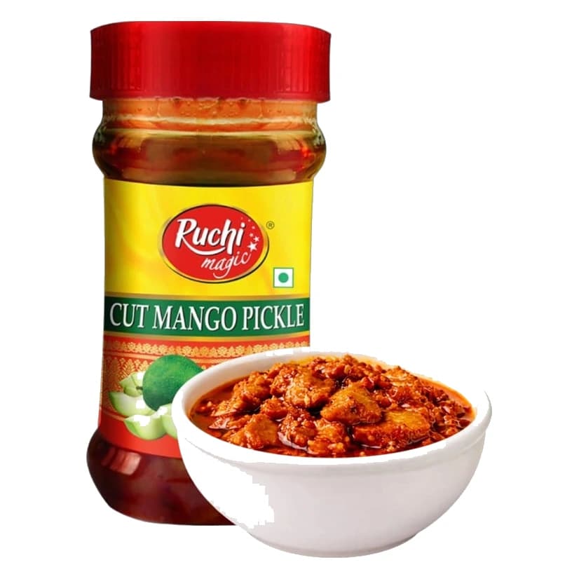 Ruchi Magic Cut Mango Pickle jar
