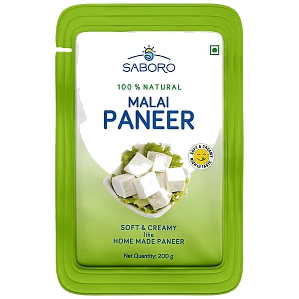 Saboro Malai Paneer pack, front view