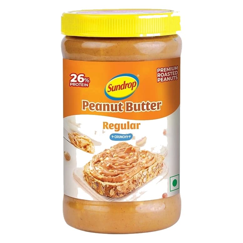 Sundrop Regular Crunchy Peanut Butter jar