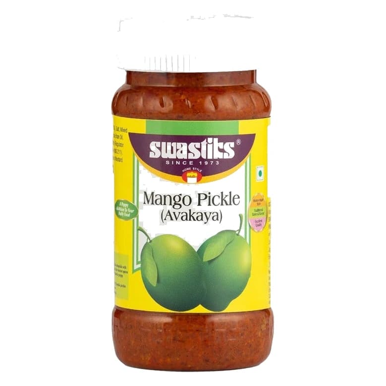 Swastiks Mango Pickle Avakaya jar