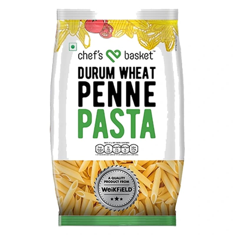 Chef's Basket durum wheat penne pasta pack