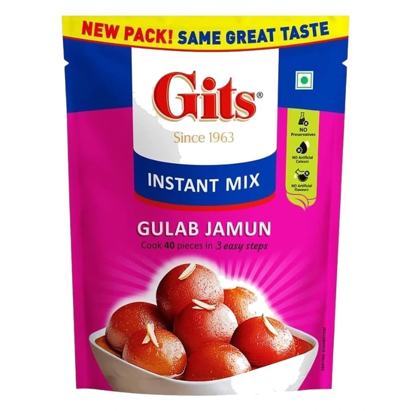 Gits Gulab Jamun Mix pack, front view