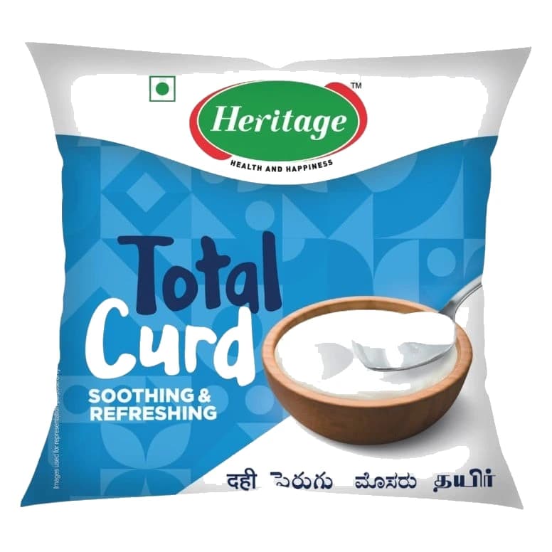 Heritage Total Pouch Curd pack, front view