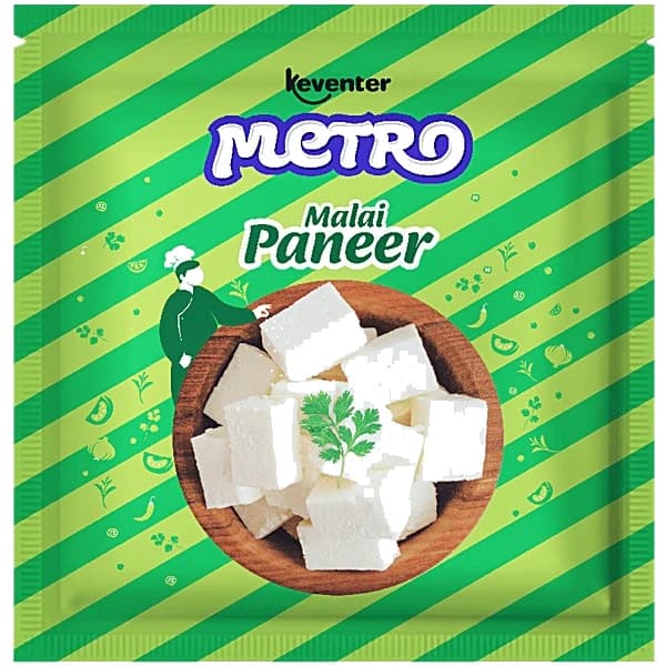 Keventer Metro Malai Paneer pack, front view