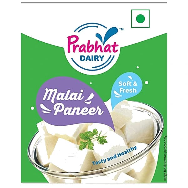 Prabhat Paneer Malai pack, front view