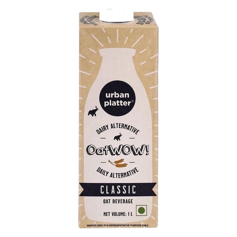 Urban Platter OatWOW Classic Oat Beverage pack, front view