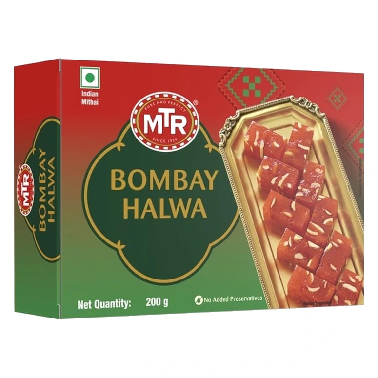 MTR Bombay Halwa pack, front view