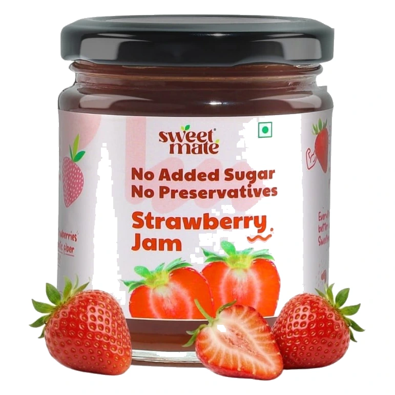 Sweetmate Strawberry Jam pack, front view